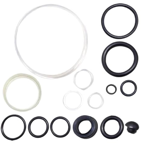 Dichtungssatz für 3-Tonnen-Wagenheber – -Ersatzsatz für hydraulische Wagenheber, universelle Reparaturdichtungen für Autohebebühnen, Garage und Werkstatt, Ersatzteile für den Wiederaufbau von Ho