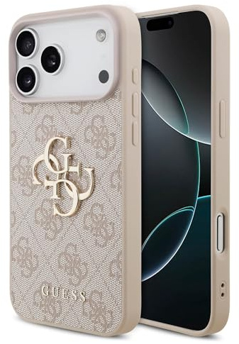 CG MOBILE Guess 4G Large Logo Case for iPhone 17 Pro (Pink)