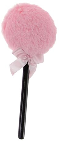 Veemoon Weicher Duftpuder Körperpuderpinsel mit Plüsch Material und Lutscherförmigem Griff für Gleichmäßiges Make Up bei Täglichen Anwendungen und Bühnenauftritten