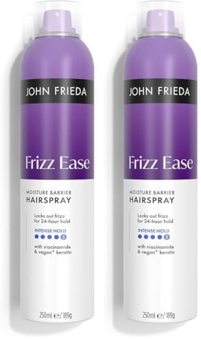 John Frieda Frizz Ease Moisture Barrier Hairspray 250ml (Pack of 2)