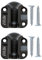 Spider Tool Holster - Tool Docks - 2 stationäre Werkzeughalterungen für Tische, Leitern oder Werkbänke