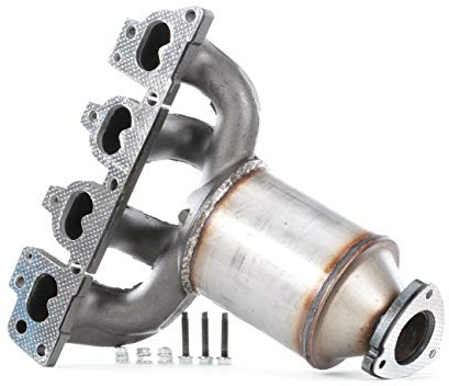 RIDEX 429C0005 Katalysator Vorne mit Anbau-/Befestigungsmaterial mit Anbauteilen mit Abgaskrümmer für OPEL ZAFIRA B (A05)