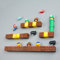 SUXIAO Pegatinas Especiales para refrigerador Imanes estéreo 3D creativos Imanes Mario