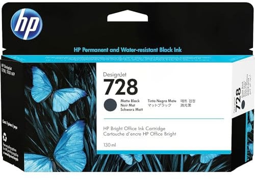 HP 3WX25A Ink Matte Black HP728 130ml