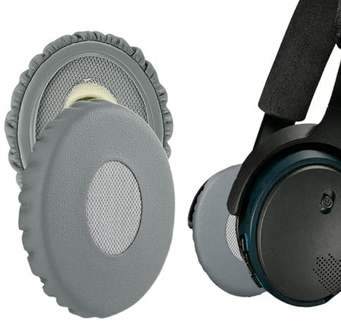 Kit di cuscinetti auricolari di ricambio per cuffie Bose OE2 OE2i Sound Link On-Ear cuscinetti auricolari cuscino auricolare copertura auricolare grigio