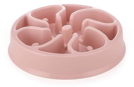 LOS ANDES Slow Feeder Dog Bowl, Anti Gulp Dog Food Bowl, Healthy Slow Eating Dog Bowl to Reduce Choking and Overeating, Stop Feeding Bowl for Small Medium Size Dogs