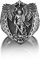BySilverStone Jewelry – Erzengel Michael Drachenflügel Siegelring Für Männer, St. Michael Außergewöhnlicher Ring Für Männer, St. Michael Christlicher Ring, Sterling Silber Glaubensring