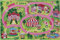 andiamo Teppich Wonderland Kinderteppich für Mädchen mit modernem Design Spielteppich Kinder 100 x 150 cm rosa