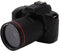 DSLR-Kamera, D5 F=2,7, 2,95 mm, 4K, 64 MP, 16-facher Zoom, Digitalkamera, HD-Nachtsicht, 120° Weitwinkel-Videokamera mit 7,6 cm IPS-Display, WLAN-Verbindung, 4800 mAh wiederaufladbar