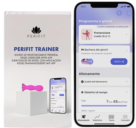 PERIFIT Care, Kegel Trainer with App for Women, Incontinence, Postpartum