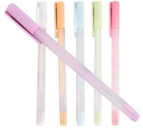 HAPINARY 6pcs Multi-use Glue Pens Quick Drying and High Viscosity Plastic Material, Practical and Consistent Dispensing for Posters and Hand Account, for Teens Arts and Crafts