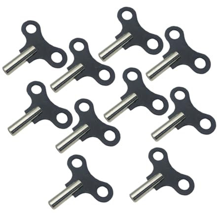 jojofuny 10St antike Uhr Uhr-Reparatur-Werkzeug Universalwerkzeug Uhrenteile Wanduhr uhrenwerkzeug-Set Uhr Werkzeug herrenuhren Uhrwerkzeug aus Holz Uhrenschlüssel Werkzeuge zum Reparieren