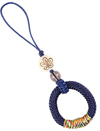 VILLFUL fibbia ad anello per cellulare cordino chiavetta usb cinturini polso a mano portachiavi per auto cordini per chiavi cerchio delle dita per telefono pendente squillo