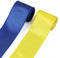 Habbiful Satinband für Bastelarbeiten, Kranzschleife, 6,3 cm x 4,5 m, Stoffband mit Ukraine-Flagge, für Geschenkverpackungen, Spendenaktionen, Veranstaltungen, Gedenkstätten, Party, Heimdekoration, 2