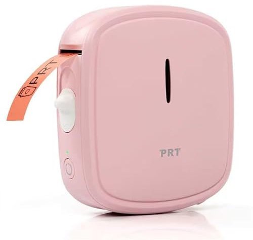 prt QUTIE Etikettiergerät Bluetooth Etikettendrucker, USB Wiederaufladbar Beschriftungsgerät Selbstklebend, Tragbarer Mini Ettiketiergerät Labeldrucker für Zuhause, Büro, Labelmaker für iOS & Android