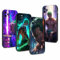 4 Stück Handyhülle für iPhone 11 Pro Hülle 5.8'' Anime Zoro Gear 5 Sun God Nika Cartoon-Figuren Manga Muster Design Case Kameraschutz Schutzhülle TPU Silikon Weich Ultra Dünn