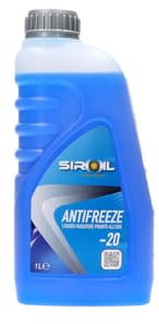 Trade Shop - Liquido per Radiatore Radiatori Pronto all'Uso Antifreeze -20 Blu 1 Lt Sir-antf -