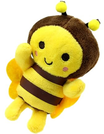 HOLIDYOYO Mini-Bienen-plüschtier Niedliche Kleine Bienenform Zum Aufhängen Spielzeug Aus Weichem Filz Für Jungen Mädchen Geburtstagsdeko Partygeschenk Pädagogische Entwicklungshelfer