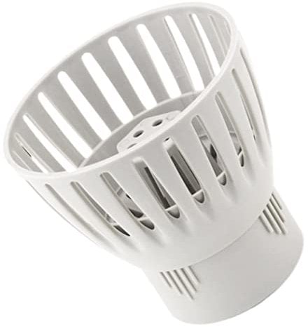 Sosoport Teichzubehör Fischteichfilterzubehör Teichablaufsieb Fischteichzubehör Laubsiebauslass