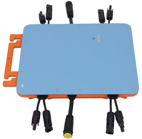 Micro Onduleur à Cravate Solaire, 2400W Contrôle de l'Onduleur Solaire monophasé pour la Maison (Prise UE 230V)