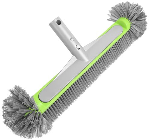 Spazzola Piscina, Testa della Spazzola per Piscina Rimovibile, Testina Spazzola Rotonda, Spazzola Pulizia Piscina, per la Pulizia di Piscine, Vasche da Bagno, Pareti, Piastrelle e Pavimenti