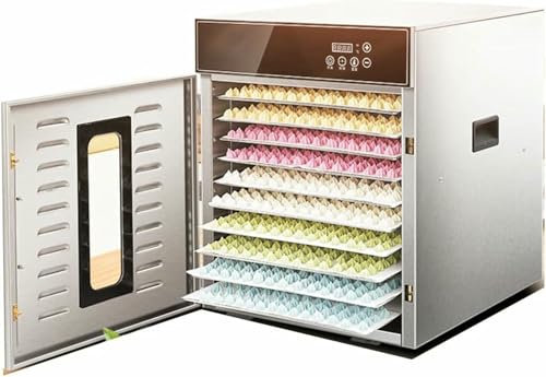Essiccatore Professionale Jerky a 10 Strati, in Acciaio Inox