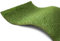 Kunstrasen-Teppich Meterware EXPOLAWN B1 - Grün, 4,00m x 1,50m, Schwer Entflammbarer Bodenbelag für Innenbereiche, Messen und Events