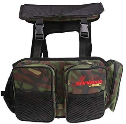 Tubayia Angeln Sitz Box Rucksack Angelgerät Angeln Werkzeuge Box Angelkoffer Rucksack