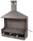 Imex El Zorro 71592 - Cajón Barbacoa con Chimenea Parrilla INOX 100x40x148 cms.