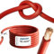 EBROM Batteriekabel hochflexibel Hi-Flex (Hi Flex) 16mm2 Kabel – Meterware in ROT - sehr biegsam – Mantel aus PVC (70 ± 5 Shore) – 99,9% OFC Kupfer 16 mm² - als Starterkabel, Ladekabel oder ähnliches