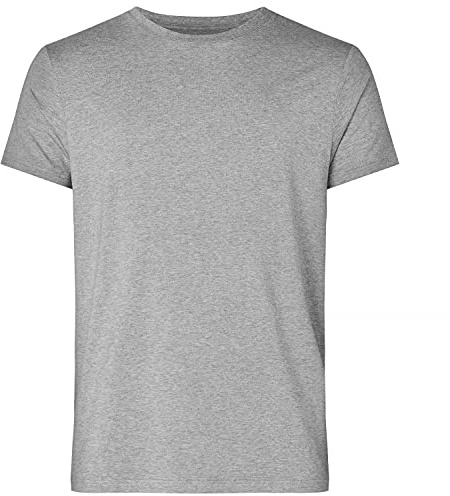 Resteröds T-Shirt aus Bambus und ökologischer Baumwolle für Herren, lang, Rundhals, halbarm Shirts für Männer, weiß, grau, grün, schwarz, Marine, S-XL