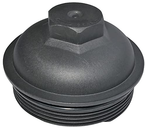 AERZETIX - C52167 - Bouchon Couvercle boîtier de Filtre à Huile Compatible avec OEM 045 115 433C - en Plastique - diamètre 84mm