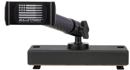 Bulletpoint Handyhalterung für Armaturenbrett, RAM Truck kompatibel (2019+ 1500, 3500 und TRX) mit 20 mm Kugelhalterung, kompatibel mit iPhone und Android-Smartphones (Einzelball mit Handyhalterung)