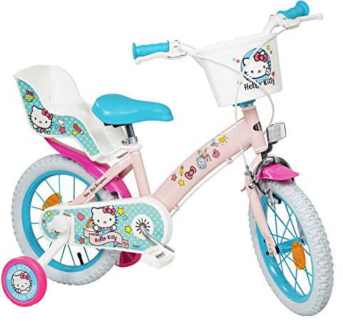 TOIMSA Mädchen Bicicleta 12 Hello Kitty Kinderfahrrad, Pink, Klein