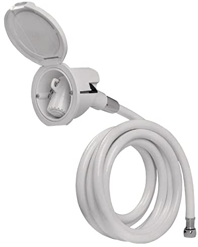 White Showerhead, Round Cover, 3M T