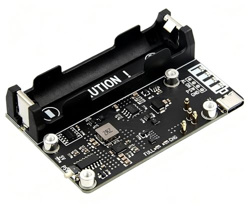 Geekworm X306 V1.3 UPS Expansion Board for Raspberry Pi Zero 2W (Not Include Raspberry Pi&Battery)