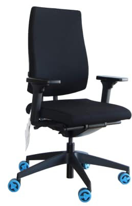 Sedus Black Dot, BD-103, Bürostuhl mit Vollpolsterung, der Klassiker, vorkonfiguriert (Grundausstattung, Schwarz)