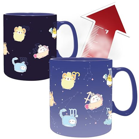 ABYstyle - MOLANG Tasse Heat Change 460 ml Astrologie