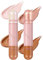 Flüssiger Highlighter & Bronze Set, 2Pcs Liquid Highlight Bronzer Liquid Illuminator zum Konturieren - Perlmuttartiges Strahlen, für ein streifenfreies Finish und einen Strahlenden Glanz