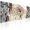 murando - Akustikbild Gustav Klimt Baum des Lebens 100x40cm 5 tlg Bilder Akustikschaum Schallschutz Wand Akustikpaneele Wandpaneele Schalldämmung Wandbild Schallabsorber Akustikplatten l-A-0006-b-n