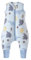 Chilsuessy Gigoteuse d'l'hiver pour bébé - 2,5 Tog Respirante Gigoteuse Bébé à Pieds Turbulette Fille Garçon, Ours polaires, 80cm/Taille Bébé 90-100cm