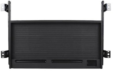 Folpus under Desk Keyboard Drawer Tray Organizer Slide Out Platform for Study, Black