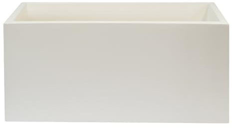 Jardinera rodr-i 100x45cm blanco