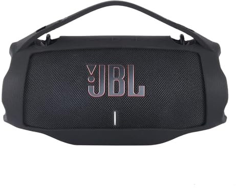 Yaowanguan Silikonhülle für JBL Xtreme 4 Musikbox – Tragbare Bluetooth-Lautsprecher,Xtreme 4 Tragbare Reisehülle Schutzhülle Haut Tragetasche(Schwarz)