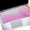 MUBUY-GOL Keyboard Cover for Dell Latitude 14 7450 7440 7430 7420 7410, 7000 14, 3440 5440 5430 5431 5420, 7520 15.6, 9510 9520 9420, Silicone Pink, Waterproof and powder