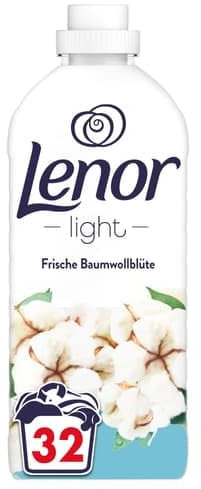 Lenor Weichspüler 32 Waschladungen, Frische Baumwollblüte (0.8 l)