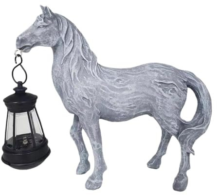 Yulokdwi Gartenskulpturen Statuen,Solargartenstatuen | Solar-Außenleuchten Solar-Terrassenleuchten | Vielseitige Tierstatuen für den Außenbereich, Gartendekoration für Balkone, Gärten, Rasenflächen