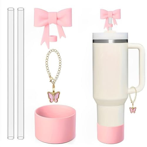 1 Set Straw Cover, Stanley Cup Accessories, Dust-Proof Straw Caps for Water Bottles, Reusable Spill Proof Plug Spill Proof Straw Stopper, Reusable Straw Toppers for Straw Accessories