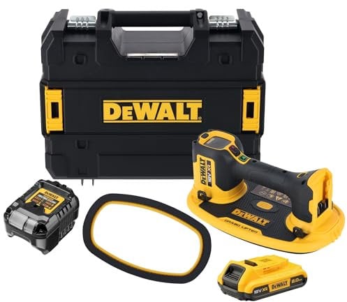 Dewalt GRABO DCE590D1T-QW - Kit di sollevamento sottovuoto da 18 V