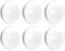 Binnan 6 Piezas Magnético para Cortinas, Accesorio magnético para Cortina, Blanco Redondo Contrapeso Cortina para Mantel de Cortina de Ducha de Cortina